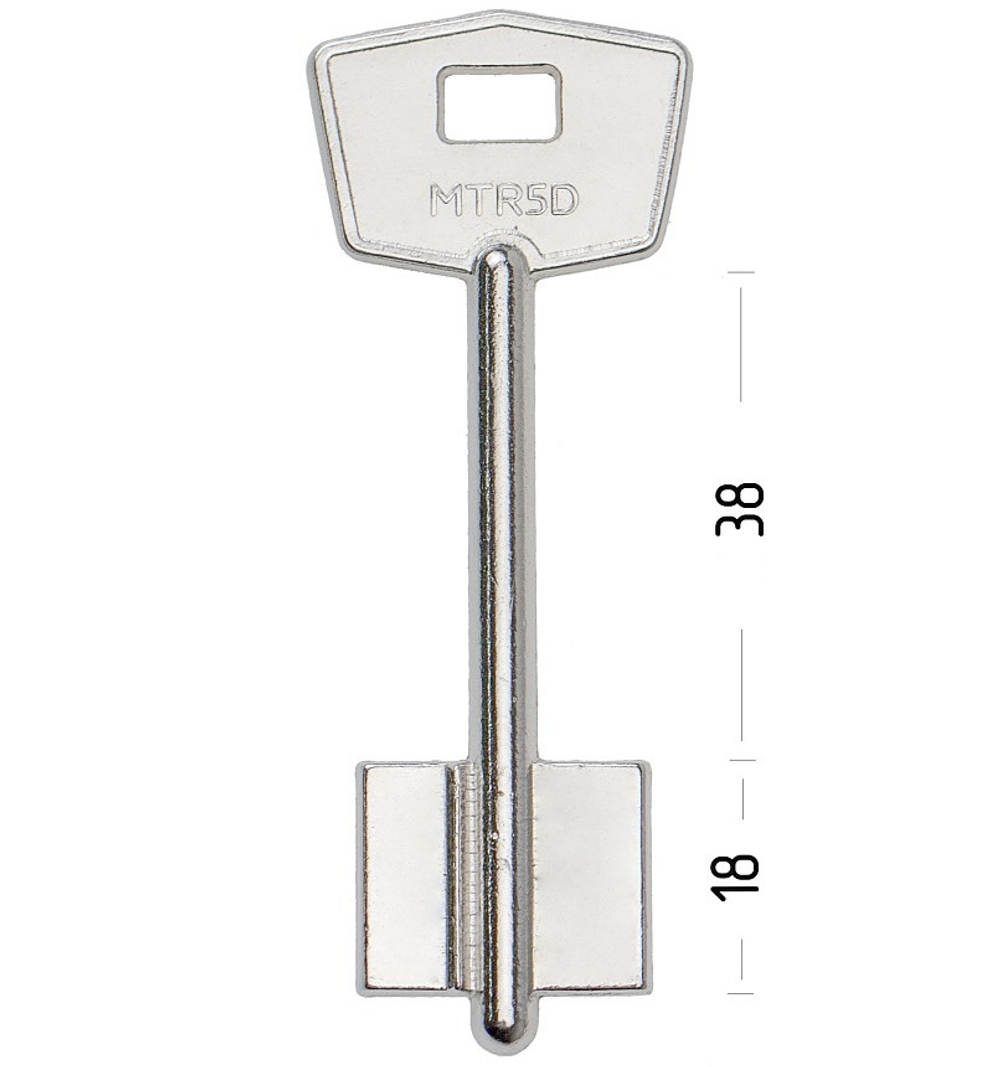 Заготовка сувальдного ключа 10603 MTR 5G