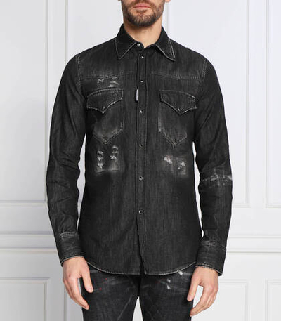 рубашка Dsquared2 - черный(S71DM0584 S30826)