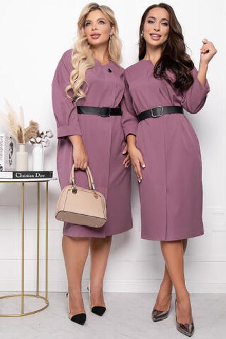 Платье "Агнета" П7329 (пудра) LT Collection (Акция)