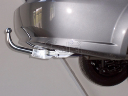 Фаркоп оцинкованный Galia C049A для Chevrolet Aveo седан 2002-2012(паспорт и сертификат в комплекте)(без электрики)