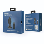 Черная анальная вибровтулка Nexus Tornado Medium с функцией вращения (Цвет: черный)