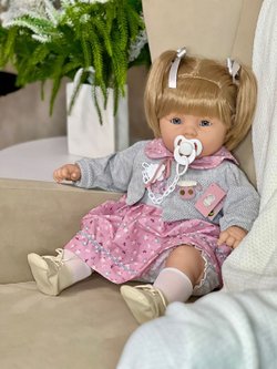 Кукла Berbesa мягконабивная 62см DULZONA в пакете (8059K)