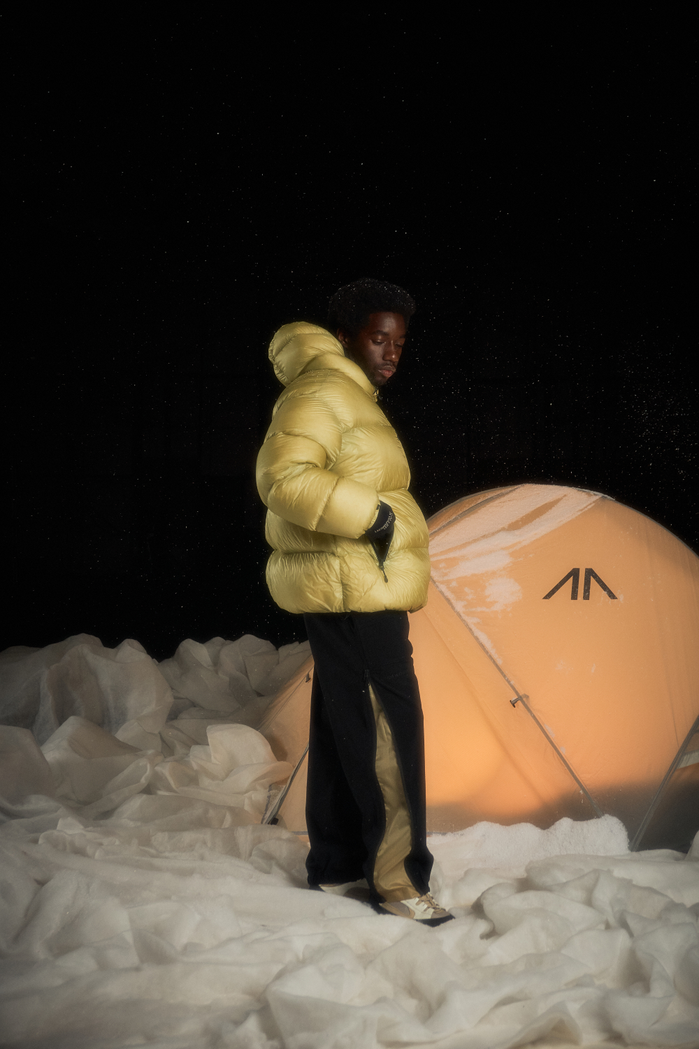 Куртка Called a Garment Puffer Fish Down Jacket "Citron"