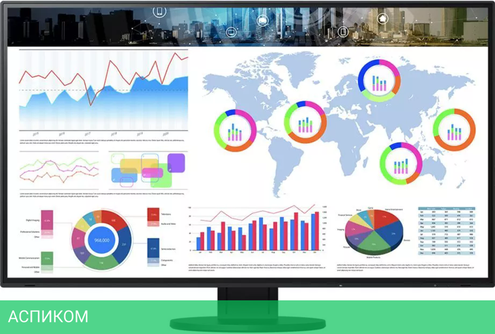 Монитор EIZO FlexScan EV3285-BK
