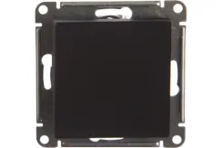 Выключатель Systeme Electric ATLASDESIGN 1-клавишный проходной карбон 36221