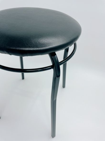 Квадро табурет черный