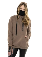 Худи с маской "Ниндзя" Толстовка "Ninja" без начеса