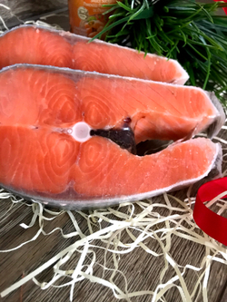 Стейк лосося Кохо