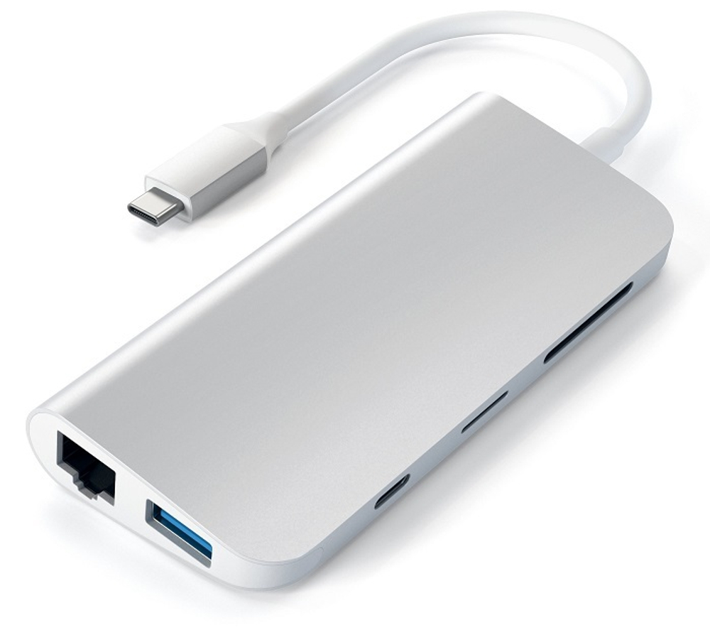 Концентратор  Satechi Aluminum Type-C Multimedia Adapter