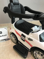 Детский электромобиль с белой ручкой 919