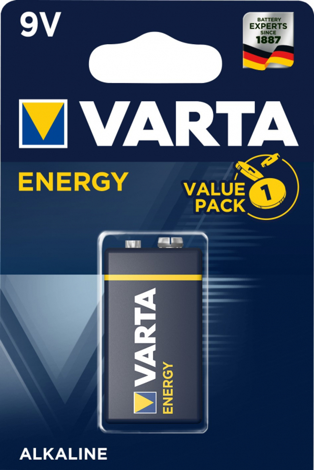 Элемент питания Varta F22 LR BL/1 Energy