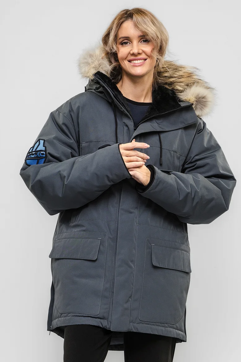 Арктическая парка "НОХО", унисекс, цвет "Мокрый камень"
