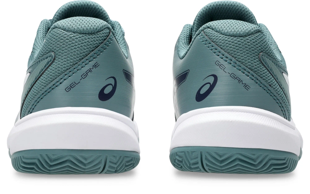 Детские Кроссовки теннисные  Asics Gel-Game GS Clay/OC - foggy teal/white
