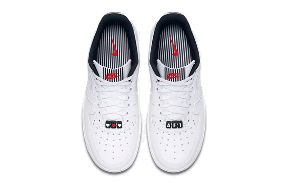 Кроссовки Nike Air Force 1 Valentine'S Day 2018 (Женская размерная сетка)