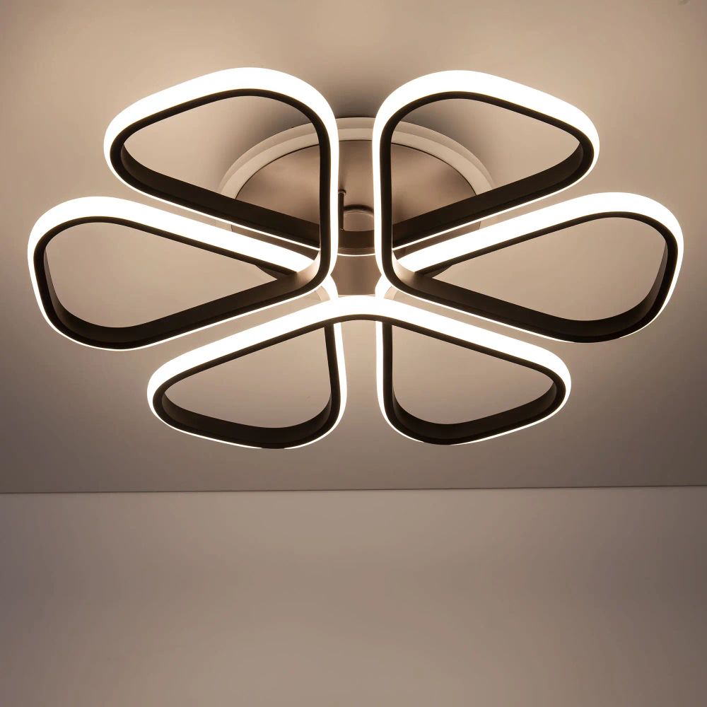 Citilux Сезар Смарт CL233A275E RGB Умная люстра Венге