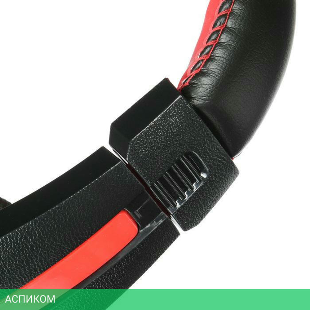 Наушники Oklick HS-L200 черный/красный (359484)