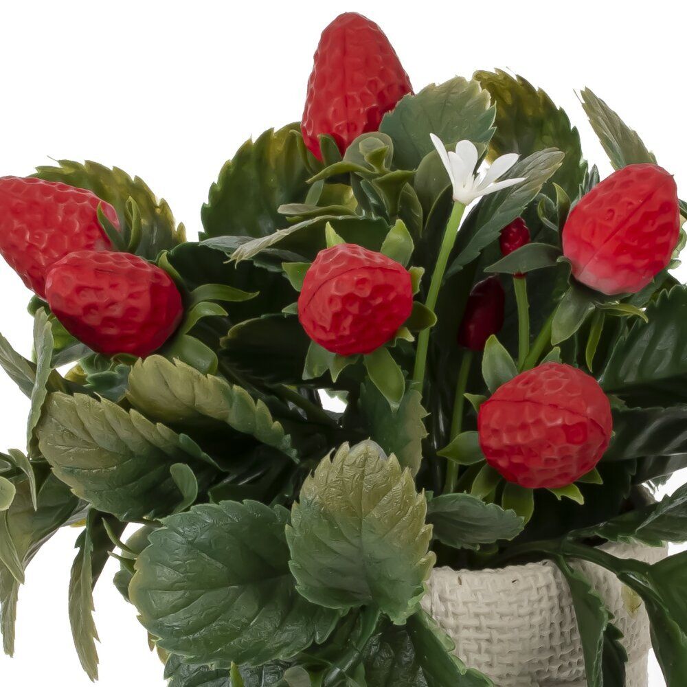 GAEM Цветочная композиция "Земляника", L18 W13 H19 см