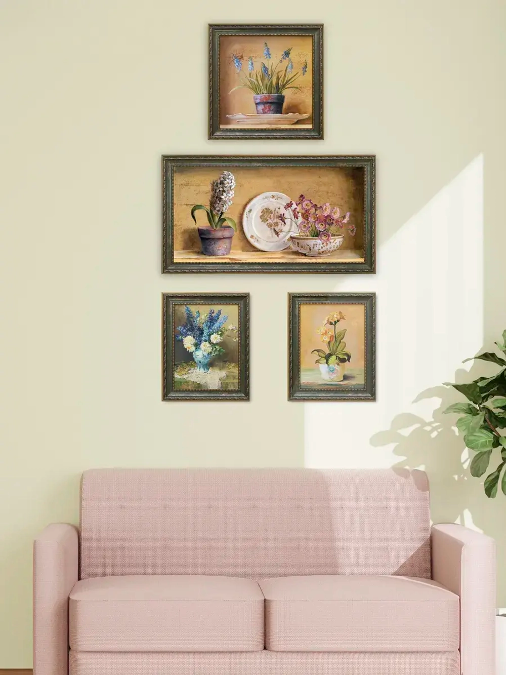 Картина на стену интерьерная на холсте 36*66 см