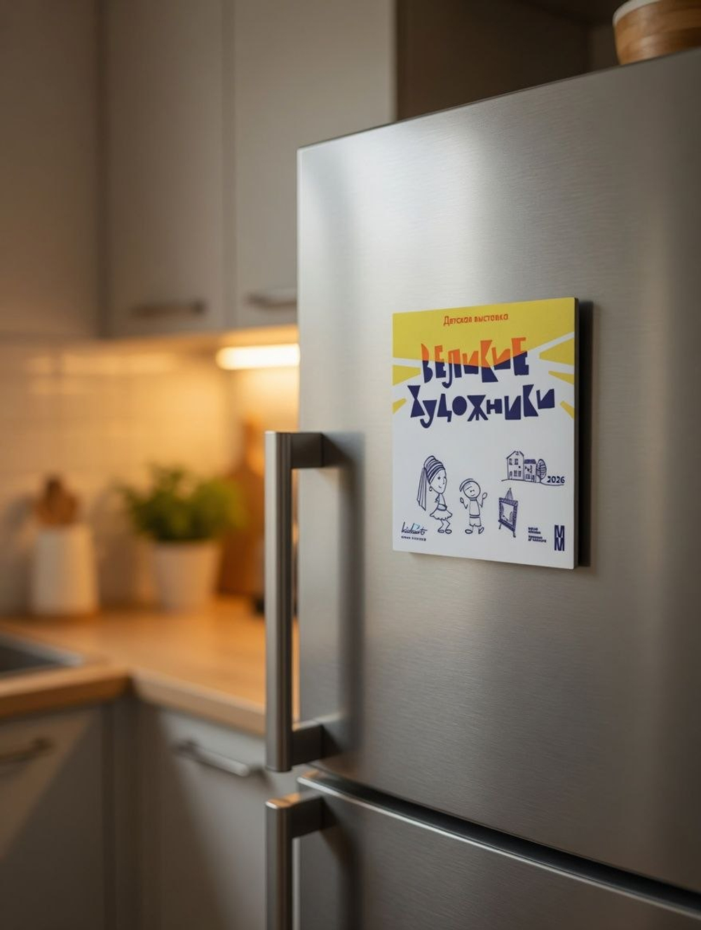 Магнит "Великие художники"