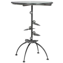 Столик декоративный Терра Роуз Серебро