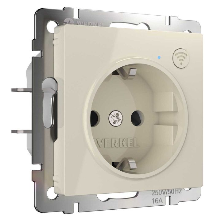 Розетка Wi-Fi Werkel (Умный дом) слоновая кость W1171603 a056421