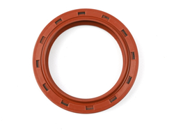 Сальник 75х100х12х14 а/м МАЗ хвостовика редуктора заднего моста (красный с пружиной/NBR) Резинотехника г. Балаково ( ОЕ 500-2402052Р к. )