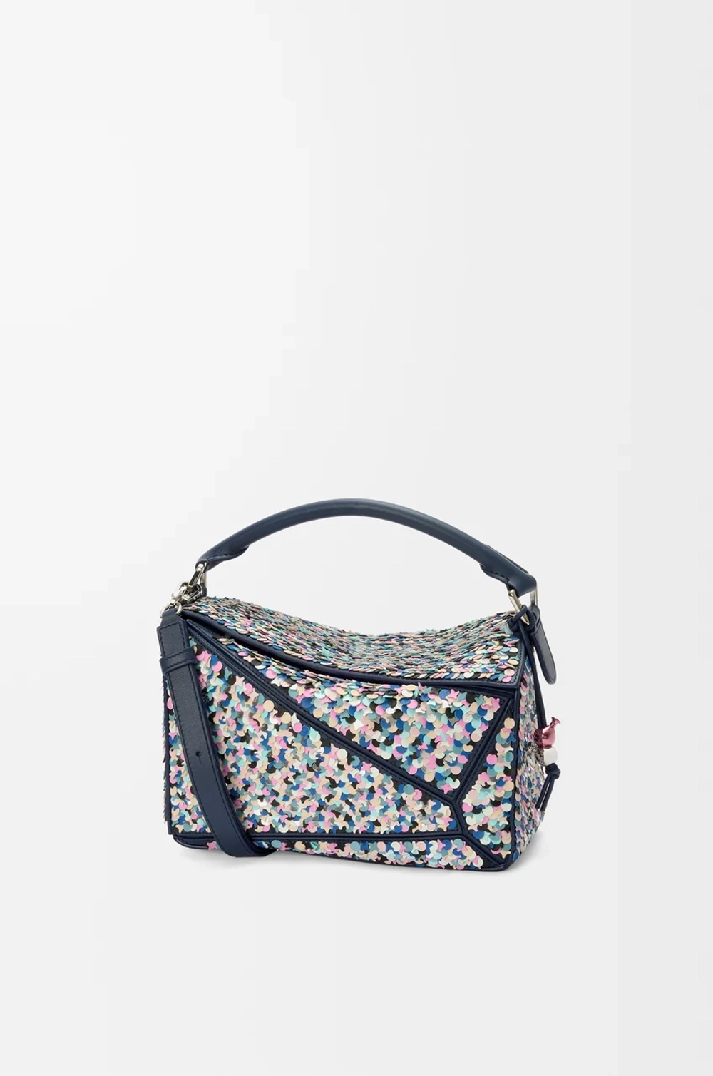 Loewe Сумка Confetti Puzzle 10 из классической телячьей кожи, разноцветный
