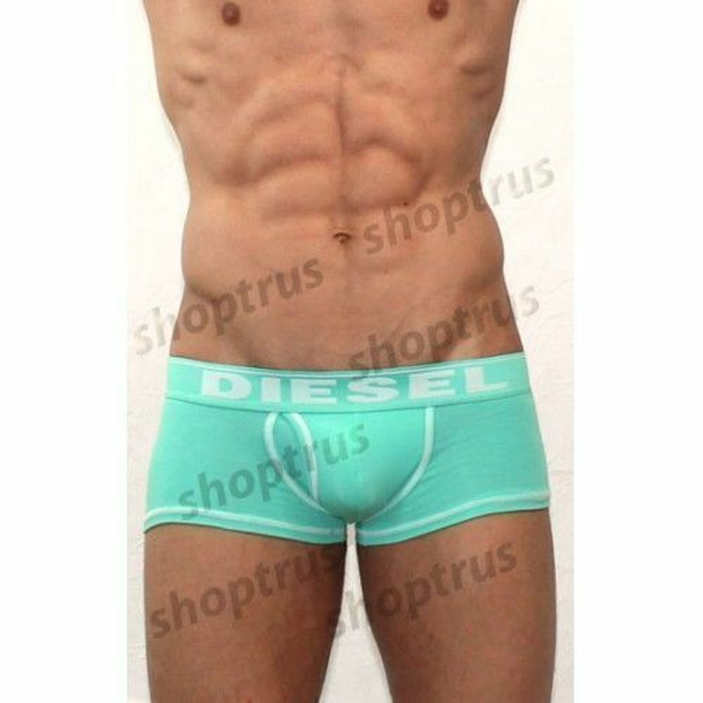 Мужские трусы боксеры бледно-зеленые Diesel Fresh and Bright Divine Boxer Light Green