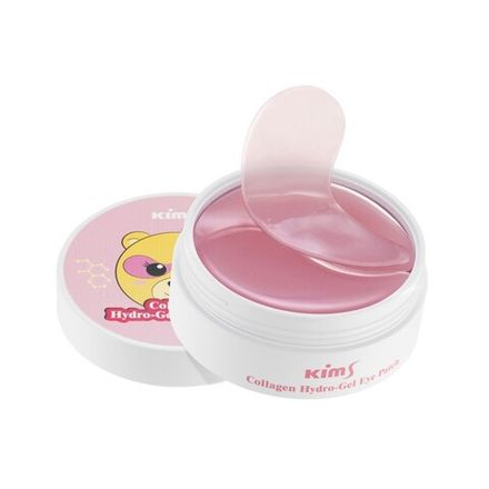 Гидрогелевые патчи с коллагеном Kims Collagen Hydro-Gel Eye Patch (60 шт. в баночке, размер S)