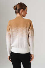23115 Джемпер женский (песочно-молочный)