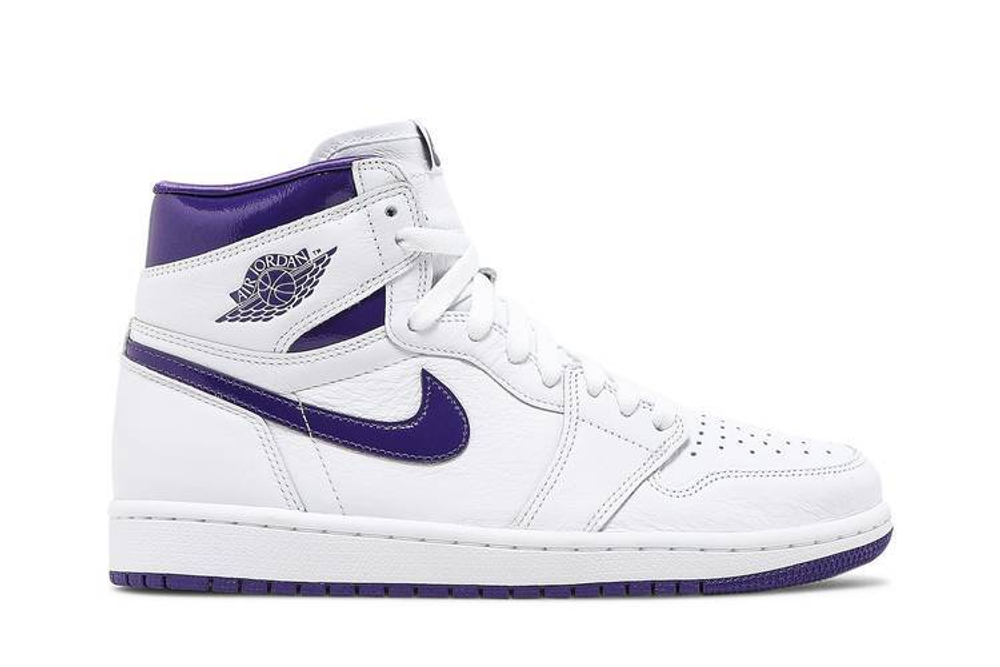 Кроссовки Jordan Air Jordan 1 High Og "Court Purple" (Женская размерная сетка)