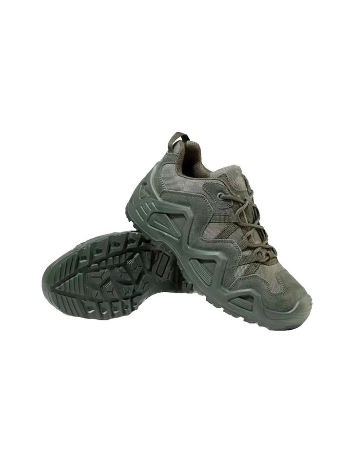 Ботинки треккинговые LO-111 (олива)