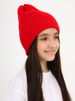 Шапка тыковка, красная