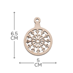 Елочные игрушки, 11 шт, деревянные, подарочный набор, Dipriz