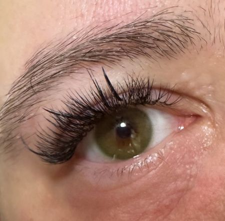 Натуральные зеленые линзы / ультратонкие Marquise dream green / Для темных и светлых глаз / 12 мес