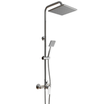 Душевая система 35к ML2426 лейка 1 позиция +лейка "Тропический душ" ХРОМ