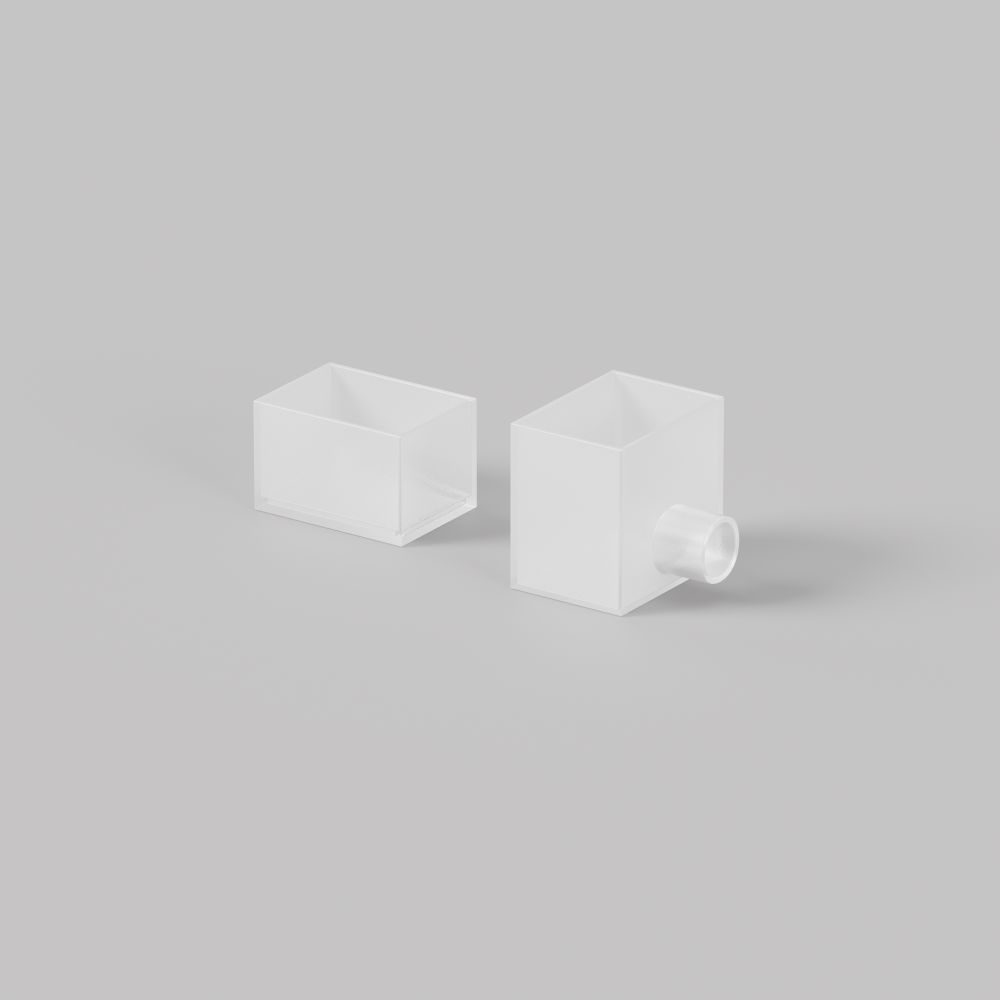 Заглушки для гибкого неона 17x12 мм 2 шт. (выход боковой) Maytoni   432006