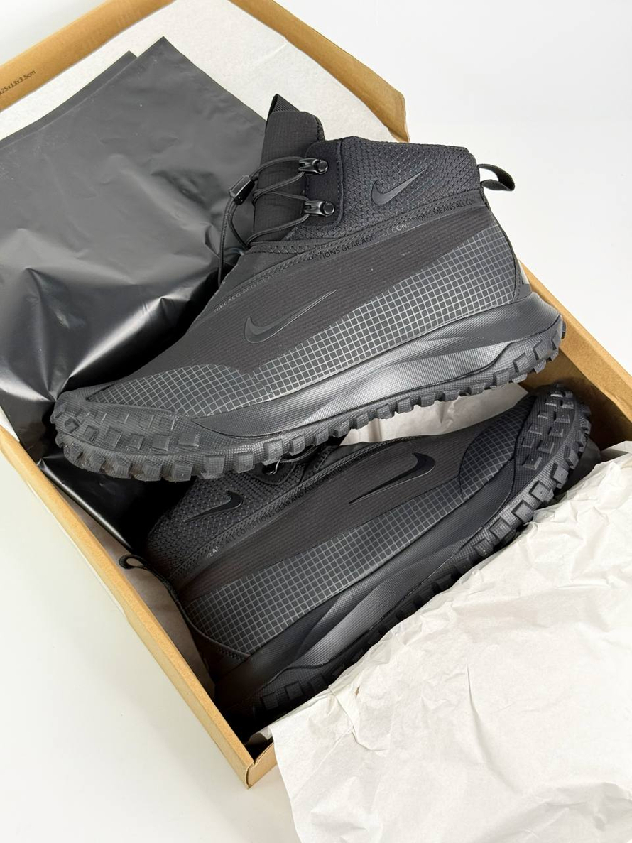 Кроссовки Nike ACG Mountain с мехом #A571 (черн.)