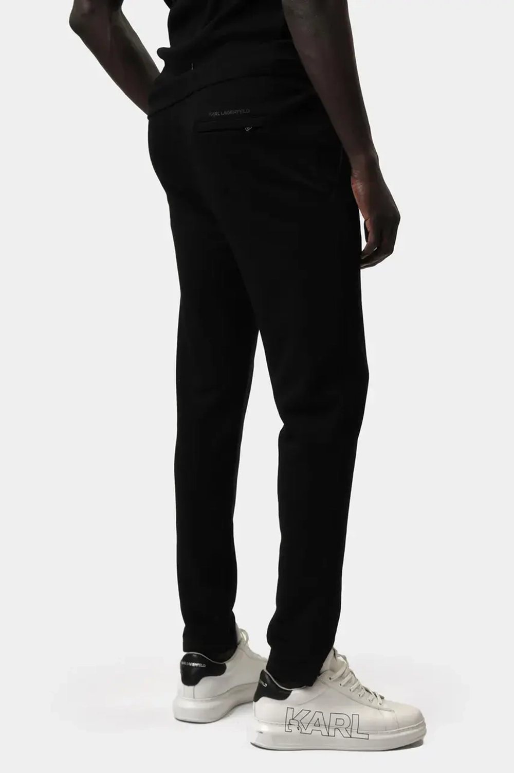 Брюки муж. KARL LAGERFELD 705894 черный лого база