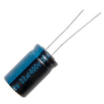 Конденсатор электролитический 400 В 22 мкФ "Jamicon" 10x16мм 105 град.