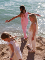 Комплект Mjölk (топ и брюки) Pink, уценка