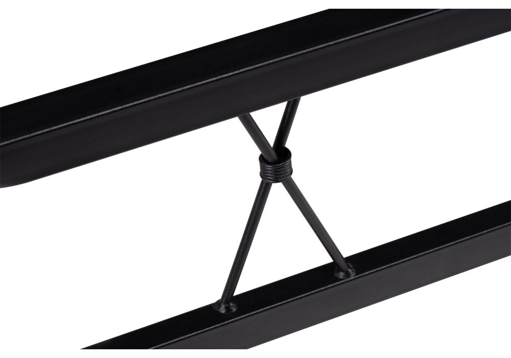 Полутораспальная кровать Иоханна 18 140х200 черная