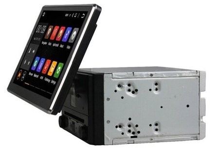Магнитола с поворотным экраном 10" - Roximo RX-1006D Android 13, ТОП процессор, 8/128, CarPlay, 4G SIM-слот