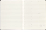 Еженедельник на 2025 год Moleskine PRO Weekly Vertical XL (DHB12PRO4) 19х25 cм твердая обложка черный