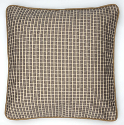 Подушка CUBEПодушка декоративная 45х45 серо-бежевая клетка Textil Roig 45x45 Серый / Бежевый