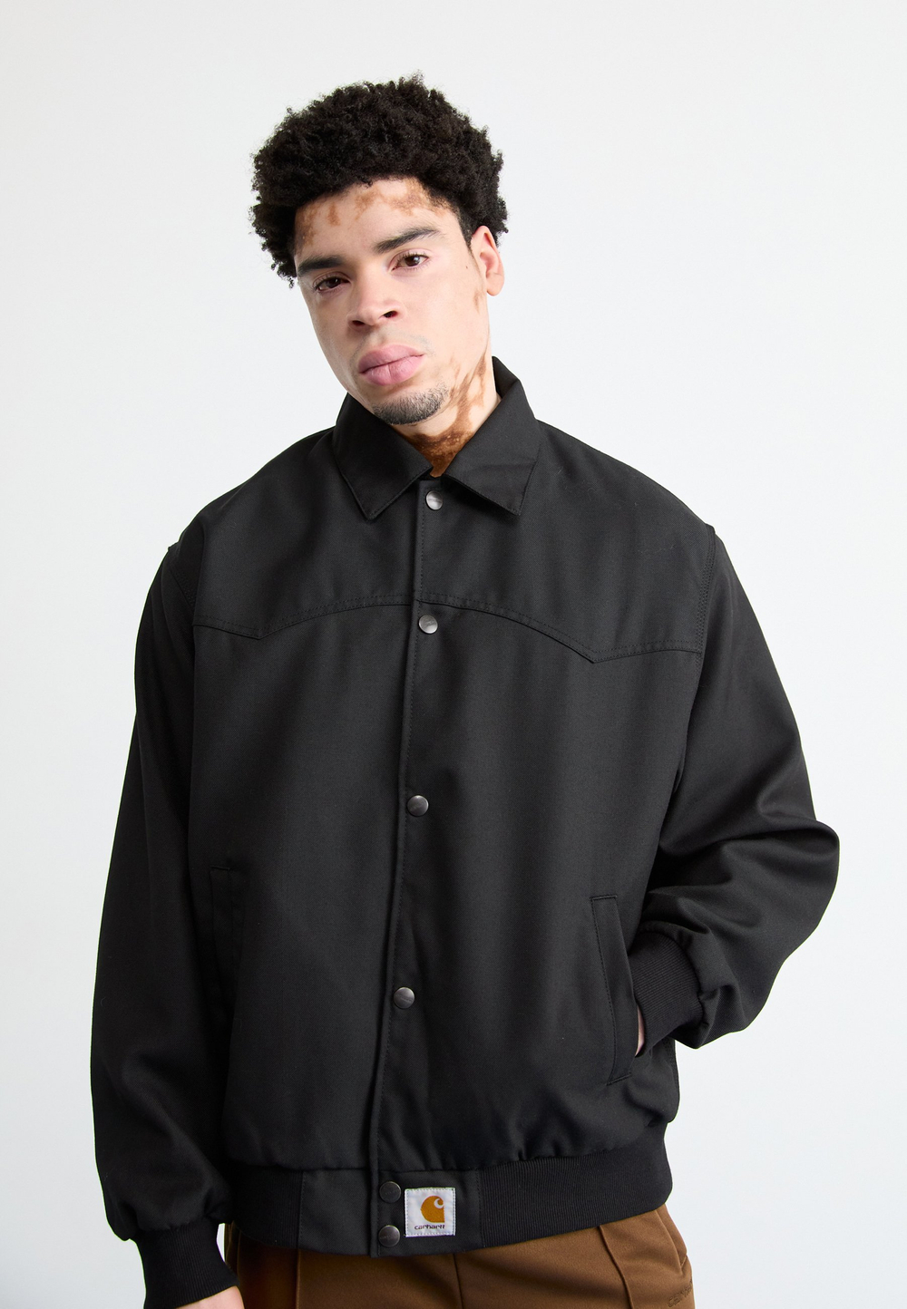 Carhartt WIP RAY - Куртка-бомбер - Чёрный