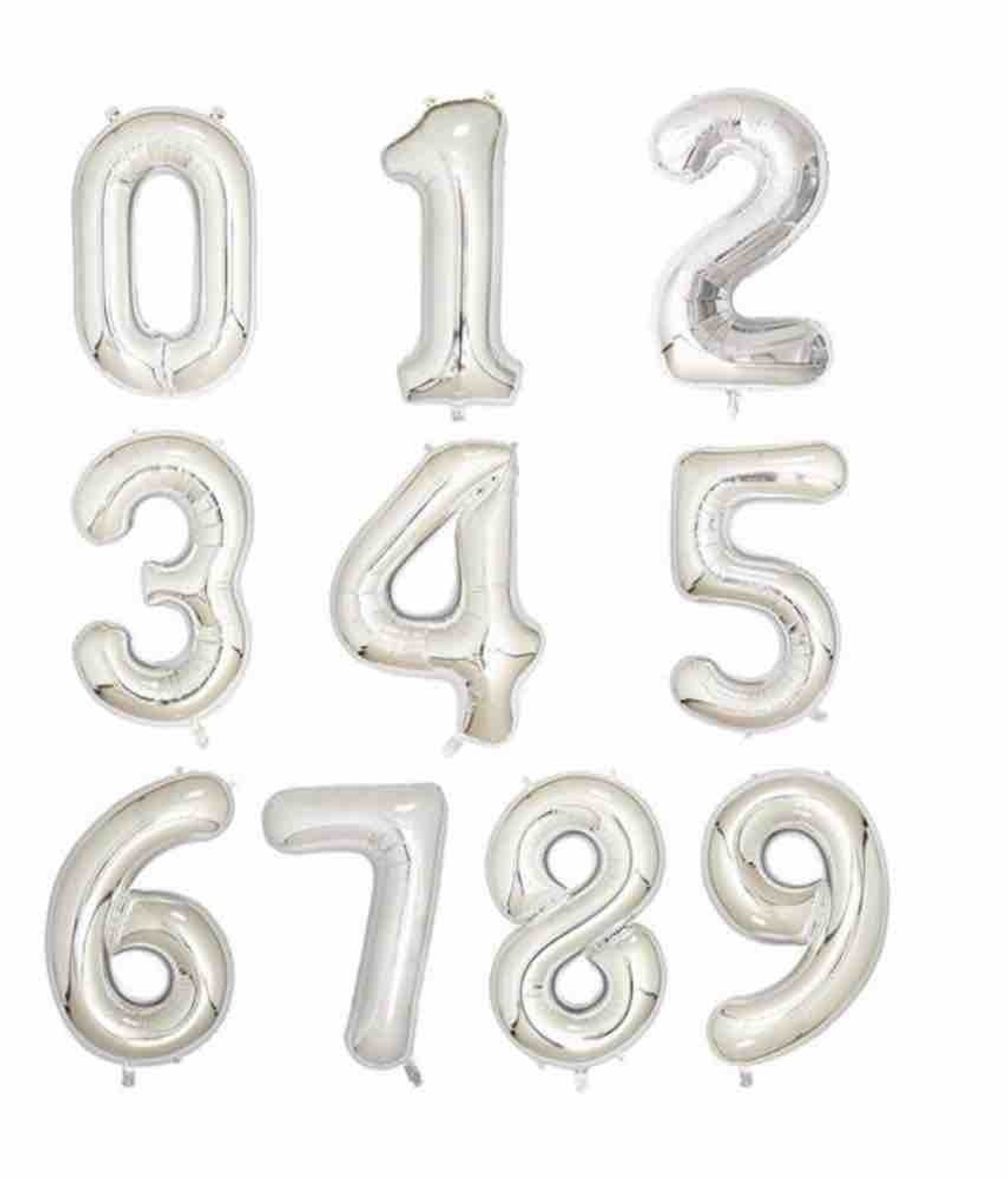 Цифра 8 серебро 40” е81