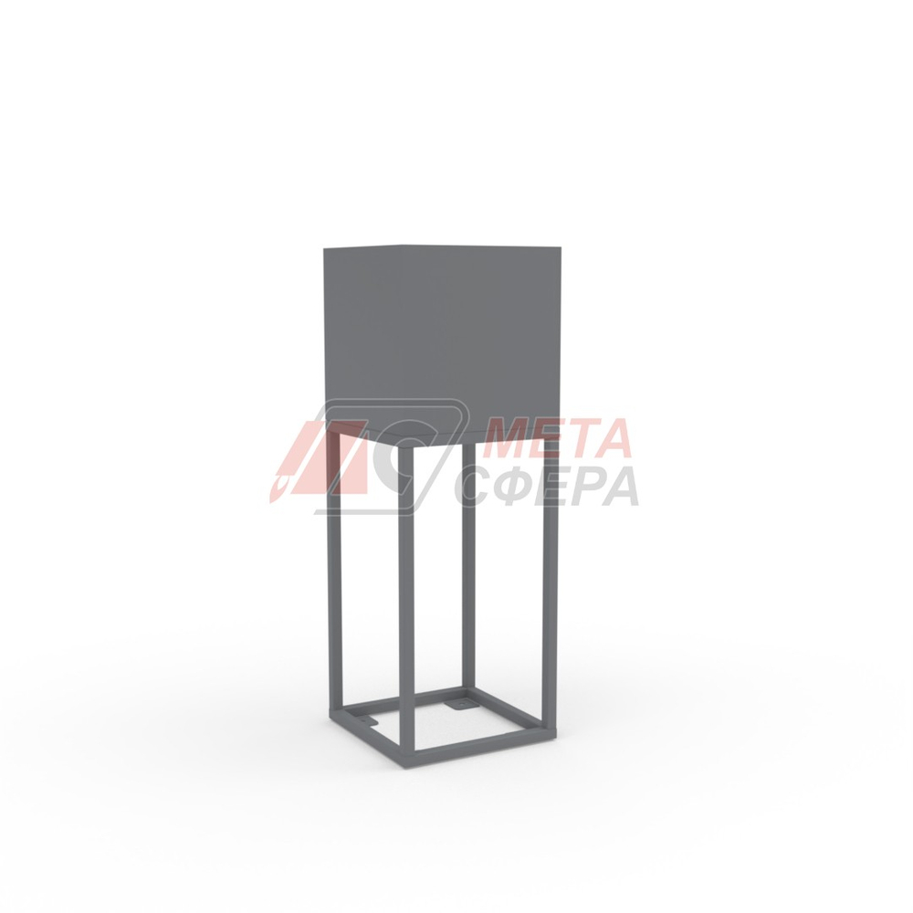 Вазон Куб высокий