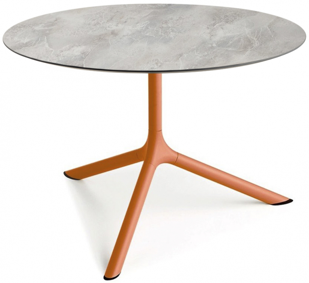 Столик ламинированный кофейный Scab Design Tripe Maxi, терракотовый, каменный