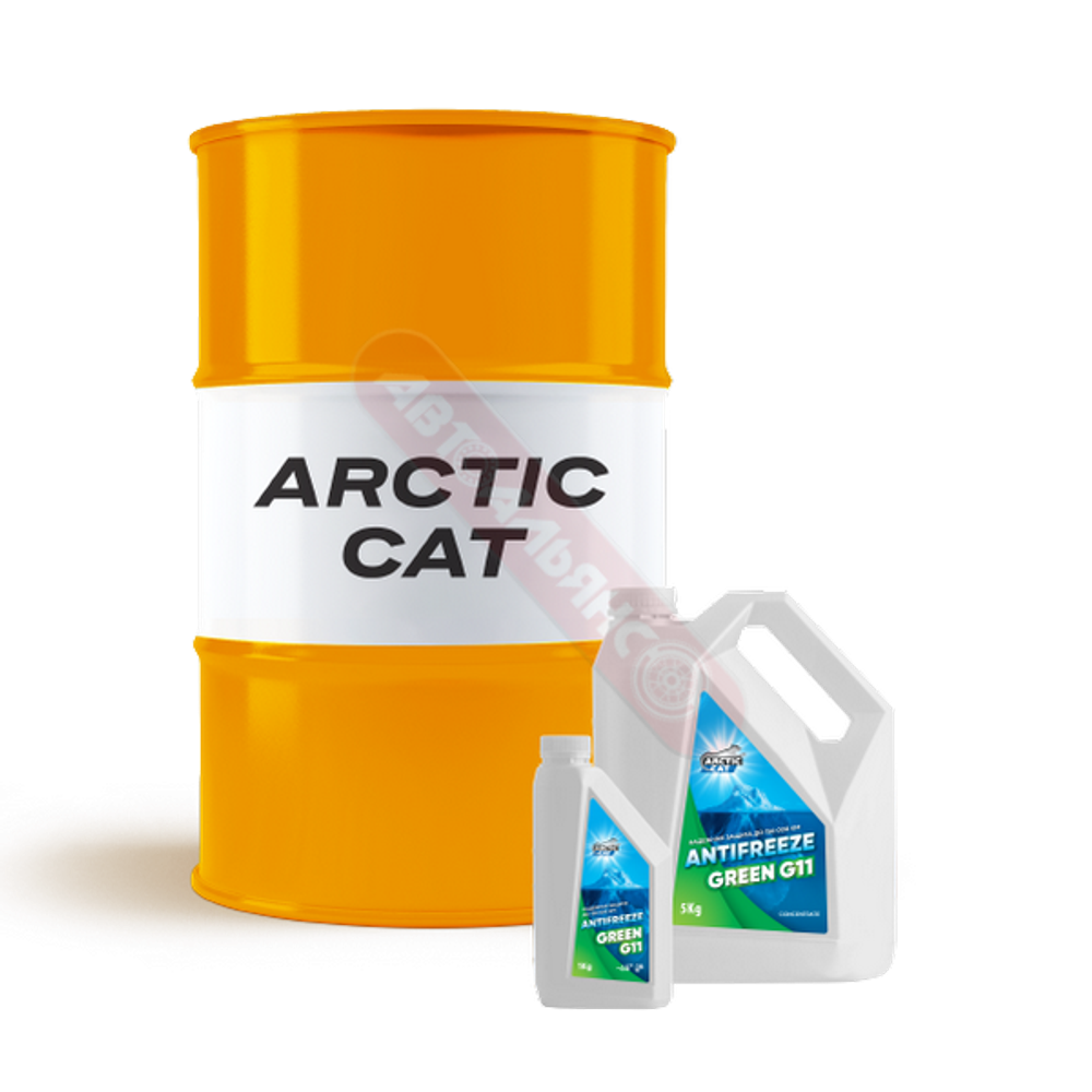 Антифриз 5кг зеленый Arctic Cat Green (-40С) G11